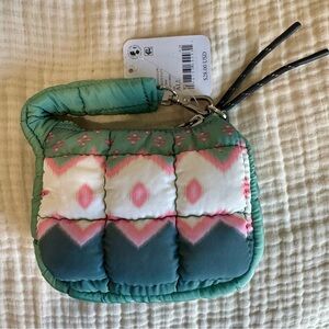 NWT Free People Movement Quilted Micro Pouch